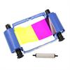YMCKOi farvebånd med 5 paneler til Zebra P210i kortprinter